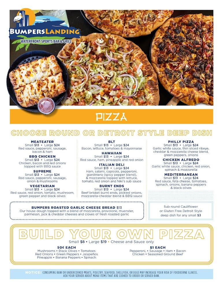 Bumpers Landing Menu image 2